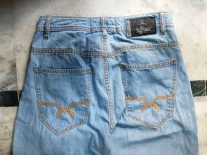Light Wash Denim Jeans