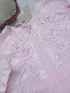 New Umbrella Gown Dess ❤️baby Pink Dress