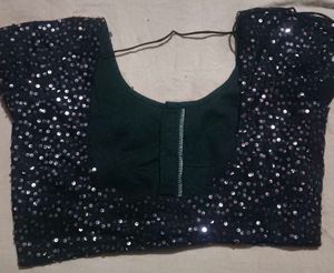 Sequined Party Blouse