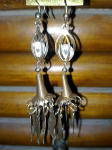 Dangling Leaf Earrings