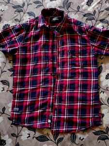 Checked Flannel Shirt