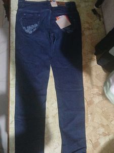 Dark Blue Denim Jeans