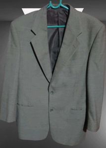 Vintage FACIS  90s Grey Silver Coat