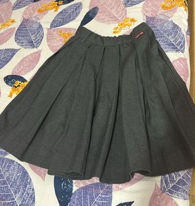Grey Skirt Of Uniform