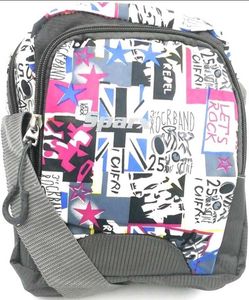 Graphic Print Shoulder Sling Bag