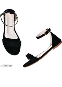 Bow-tiful Black Flats