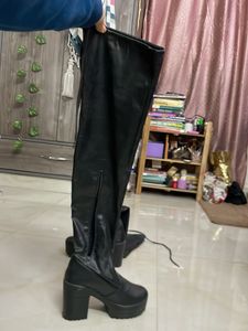 Black Platform Boots