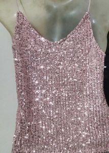 Sparkly Pink Sequin Cami