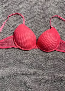 Pink Push-Up Bra