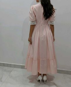 Elegant Pink Ethnic Gown