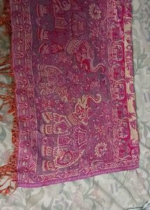 Pink Elephant &amp; Camel Scarf