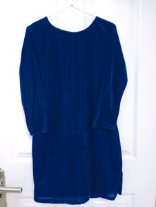 Blue Dress (Velvet)