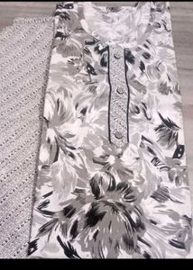 Floral Print Top With Pant