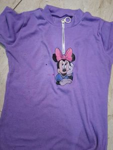 Cute Minnie Mouse Kids Top