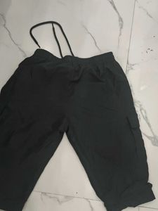 Black Cargo Shorts