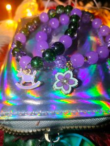 Beaded Charm Bracelet