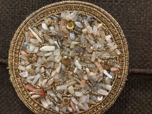 Embellished Brown Slingbag