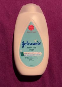 Johnson's Milk + Rice Lotion