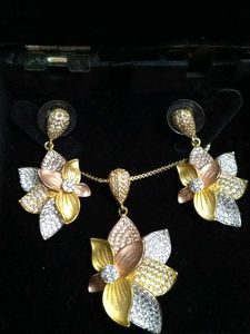 Floral Jewelry Set