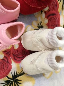 🤩Velvet Baby Boots