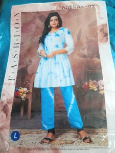 (Fresh Piece)top Pant Co-ord Set