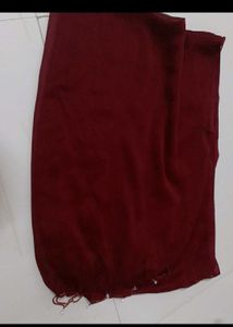 Dark Red Duptta
