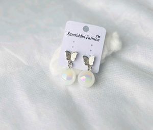 Butterfly Drop Earrings