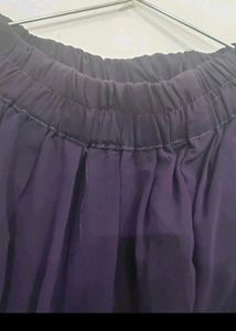 Embroidered Blouse with plazzo set choker duppata