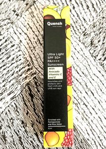 Quench Ultra Light Spf 50+ PA+++ Sunscreen - 15 ML