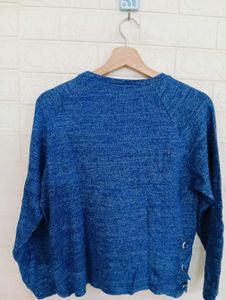 Blue Superman Long Sleeve Top