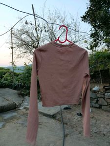 Ribbed Long Sleeve Top