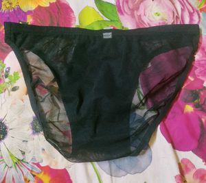 Black Men's Mesh Briefs