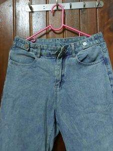 Light Blue Straight Fit Jeans
