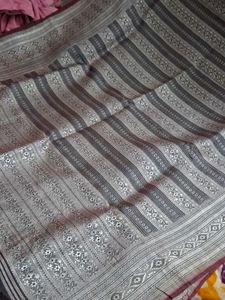 Elegant Striped Saree