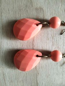 Multicolored Earrings and Teardrop Bead Earring