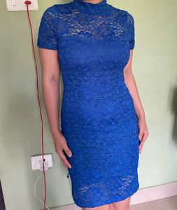 Blue Lace Dress