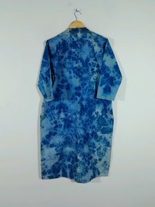 Multi Color Tie &amp; Die Kurta For Women's