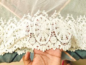 Off-White Party Wear Net Top