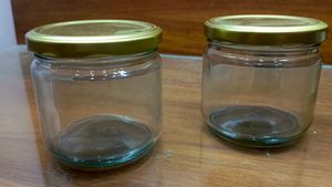 5 Glass Jars