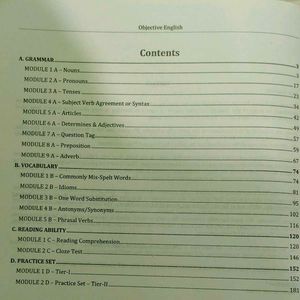 Objective English Book SSC