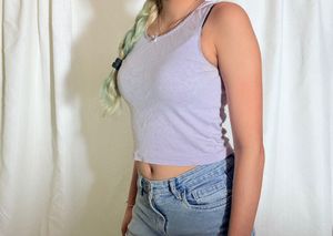 Purple Cute Top