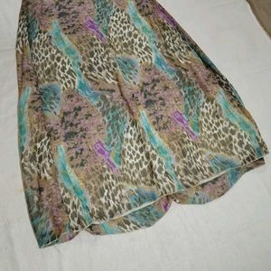 Y2k Animal Print Halter Dress