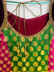 Colorful Anarkali Dress