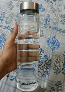 SignoraWare Glass Water Bottle
