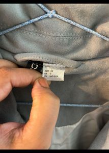 H&amp;M Suede Biker Jacket