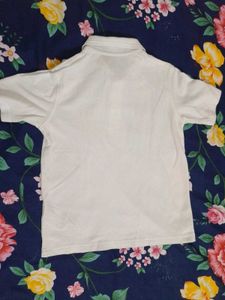 White M&amp;S Polo Shirt