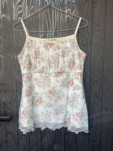 Floral Print Tank Top