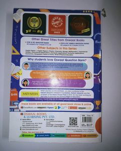 Oswal Class 10th ICSE Chemistry Solved Papers Book
