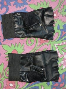Leather Gloves (Bicycling, Weights, Etc)  For Bothe Women And Men.