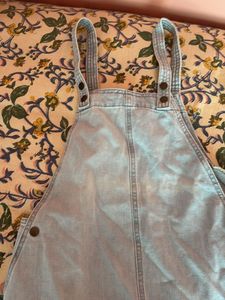 Denim Dungaree Short For Summer